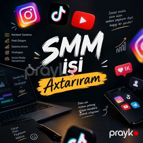 Salam hər kəsə. SMM sahəsində iş axtarıram. Sosial media idarəçiliyi — Bakı