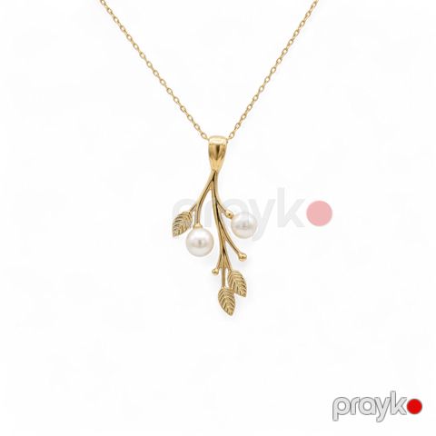 Boyunbağı qadınlar üçün 10454, qızıl 585 əyar VJ304773 — Bakı