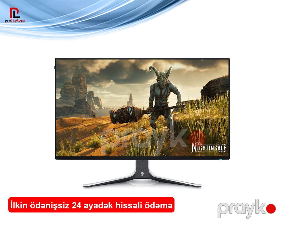 Oyun monitoru "Alienware 27 AW2723DF QHD Fast IPS Nano Color 280Hz" — Kompüterlər və noutbuklar, Bakı (2)