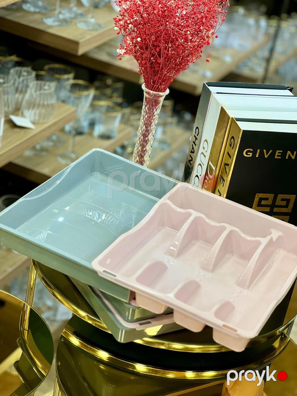 Orqanayzer 7714, plastik, çəhrayı, 25.5х33 sm — Mallar, Bakı (2)