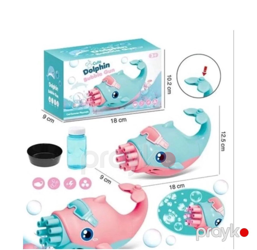 Köpük delfin-tapançası 3939-132 — Sabun köpükləri, Bakı (2)