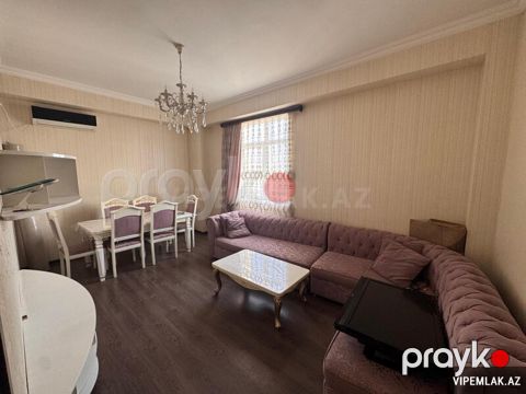 Yasamal rayonunda 2 otaqlı Yeni tikili Kirayə verilir, 60 m² — Bakı