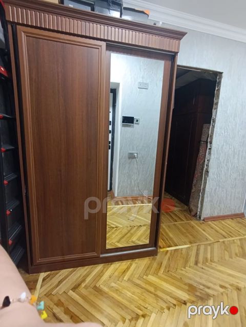 İşlənmiş, 2 qapılı, Güzgülü, Qəhvəyi, Taxta, Kupe, Düz dolab — Digah