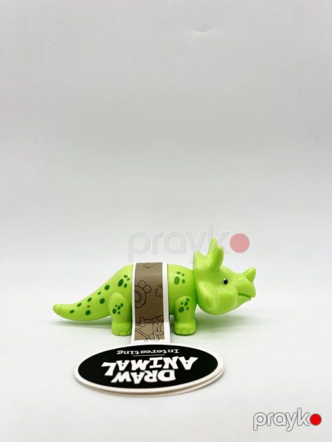 Oyuncaq Dinosaur, plastik, yaşıl, 3+ yaş — Bakı