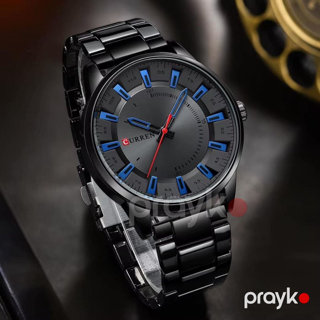 Kişi qol saatı 8406 Black — Mallar, Bakı (2)