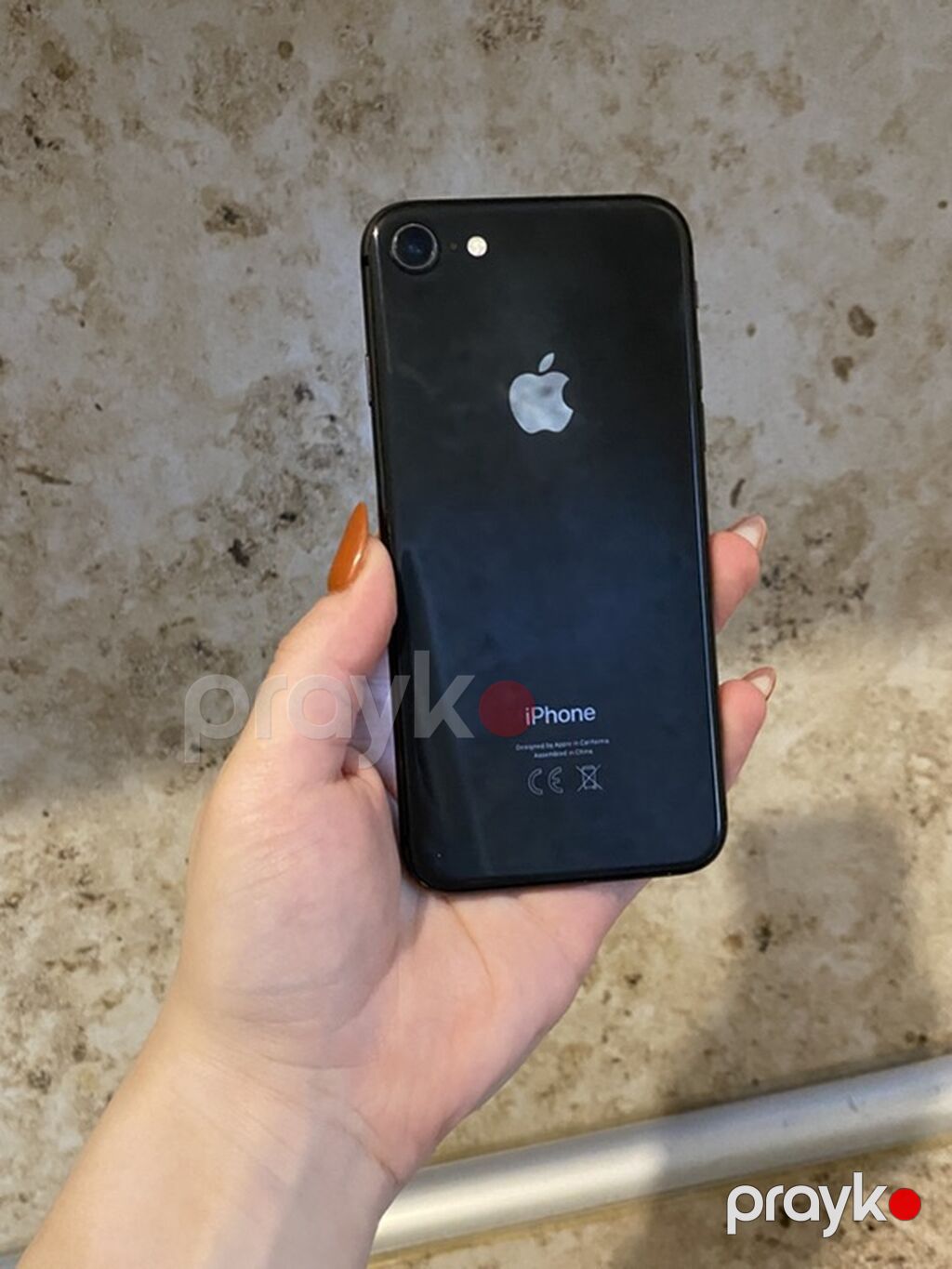 IPhone 8, 64 GB, Space Gray, Simsiz şarj — Apple iPhone, Digah (8)