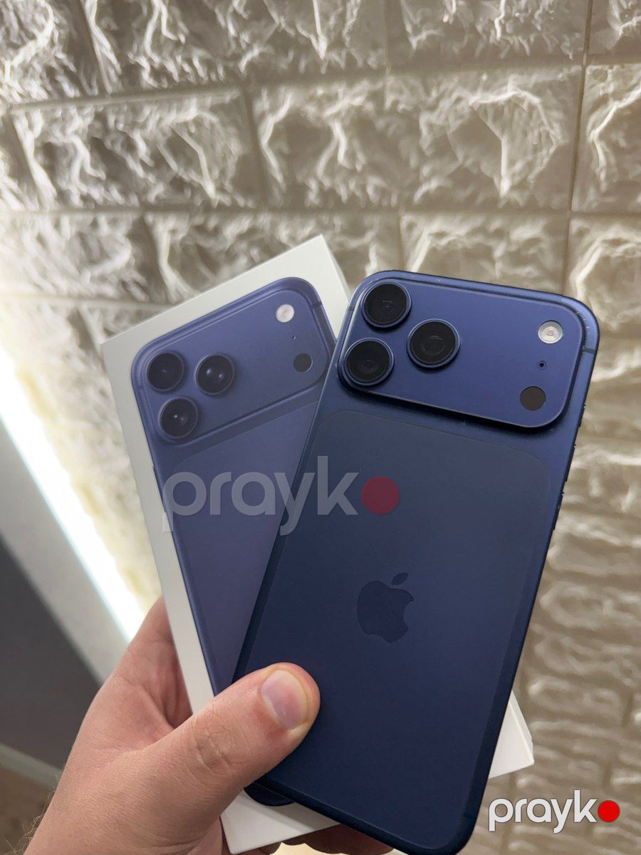 Apple iPhone 17 Pro Max Deep Blue 512GB/12GB — Smartfonlar, Bakı (2)