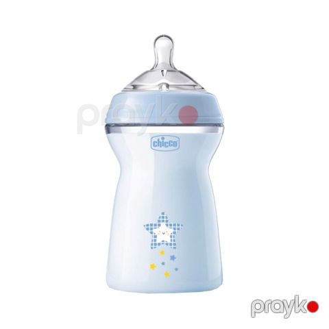 Uşaq qidalanması üçün qab Chicco Natural Feeling, 330 ml, mavi — Bakı