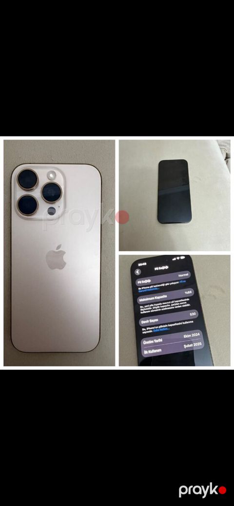 Apple iPhone 16 Pro Natural Titanium 256GB/8GB
