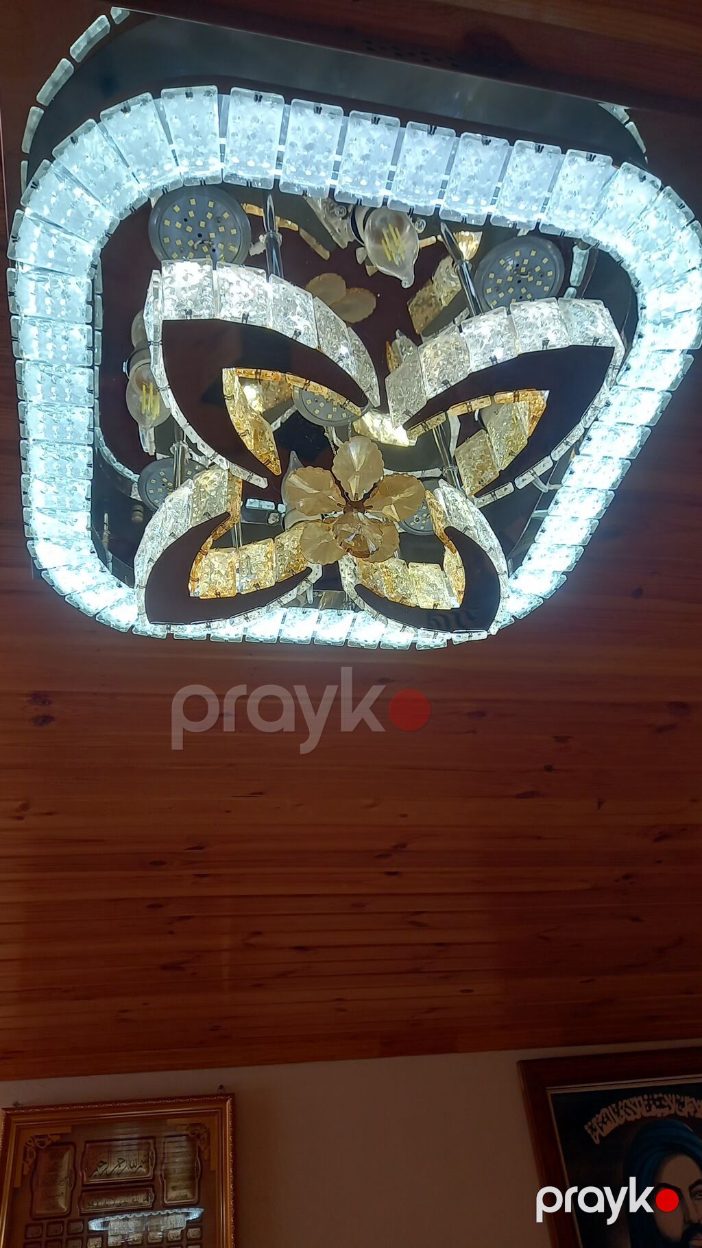 Led Çılçıraq, 4 və daha çox lampa, Metal — Tavan is?qlar? v? cilc?raqlar, Digah (4)