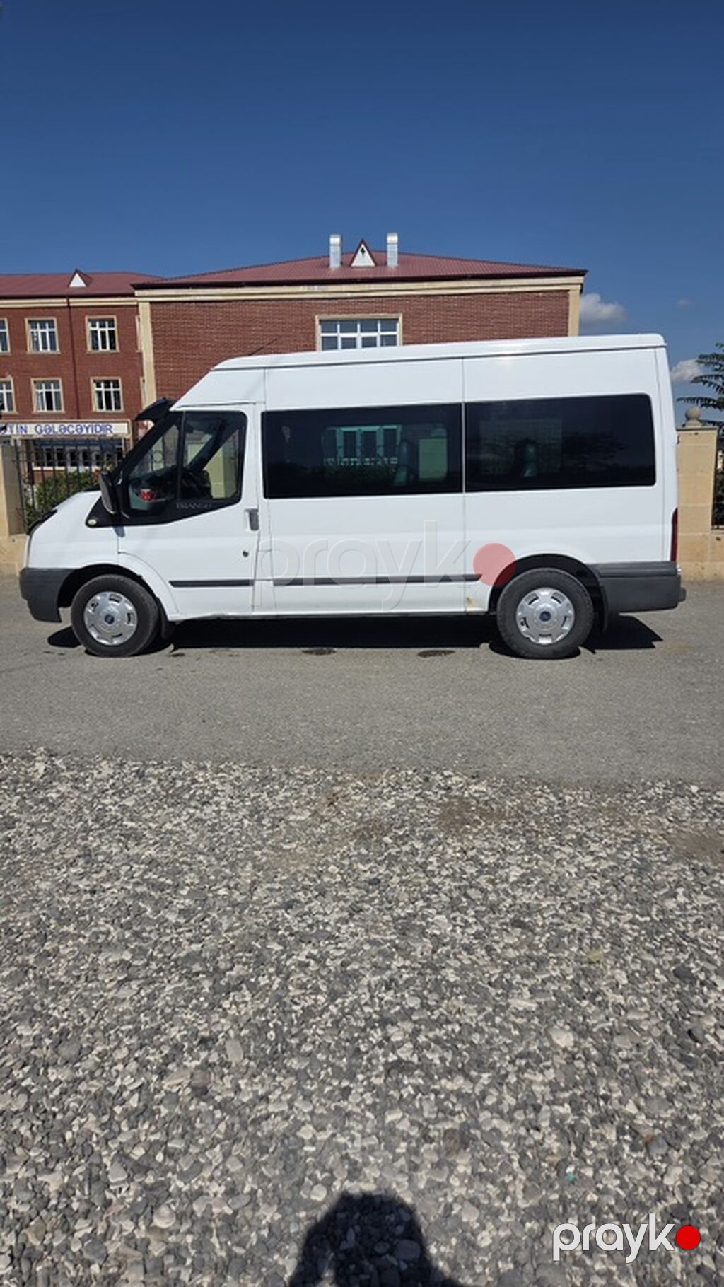 Ford Transit mikroavtobus - Kuzov: yüksək tavanlı, ağ rəng, arxa 50-ET-480 — Avtomobillər, Ağcabədi (9)