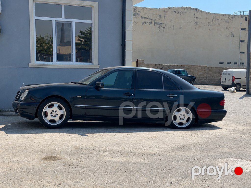 Mercedes E 230, 2.3 L, 1996 il, 444 550 km — Avtomobillər, Bakı (6)