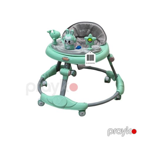 Uşaq yerimə arabası VL-KIDS-035, 6-12 ay, yaşıl