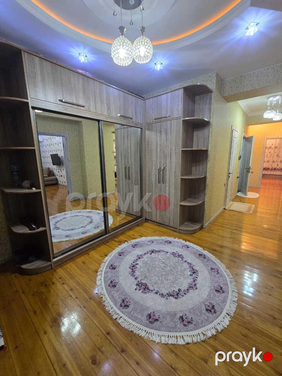 İcarəyə verilir 3 otaqlı yeni tikili 130 m² — Mənzil, Bakı (12)