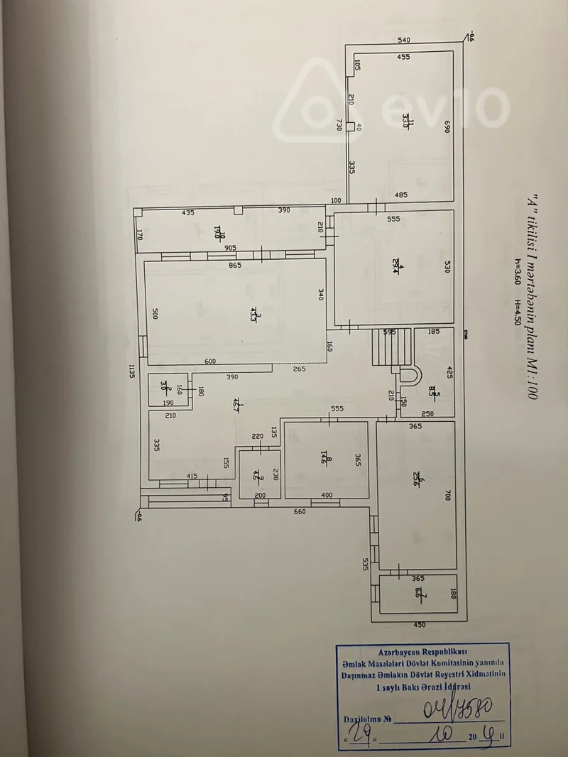 9 otaqlı həyət evi, 500 m², sam bagi resdoranin yani — kirayə — Ev, villa, Bakı (4)