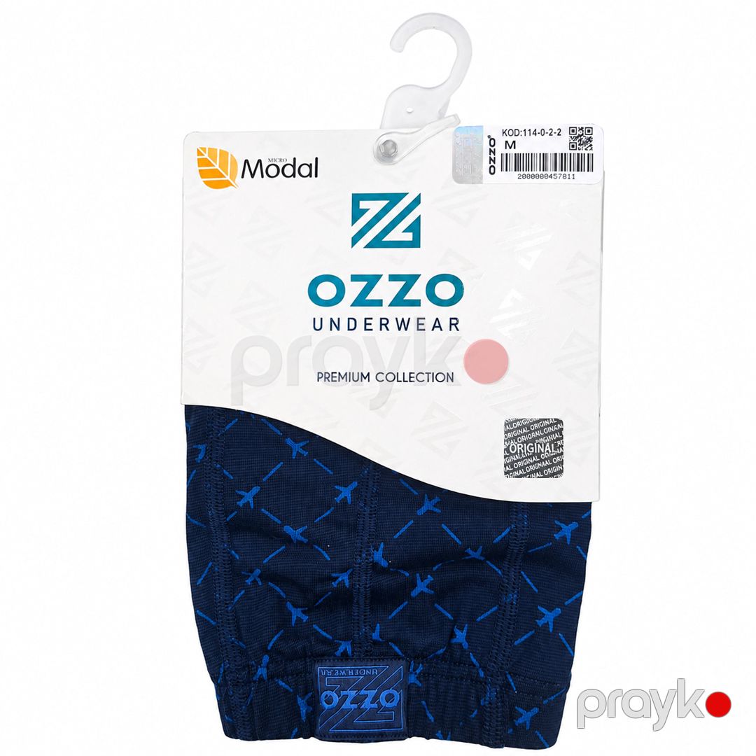 Kişi tumanı bokserlər Ozzo tünd göy, modal/pambıq, ölçü 2XL — Mallar, Bakı (2)