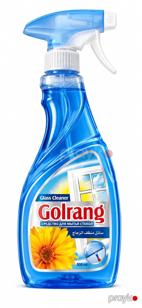 Şüşə təmizləmək üçün sprey Golrang Blue, 500 ml — Bakı