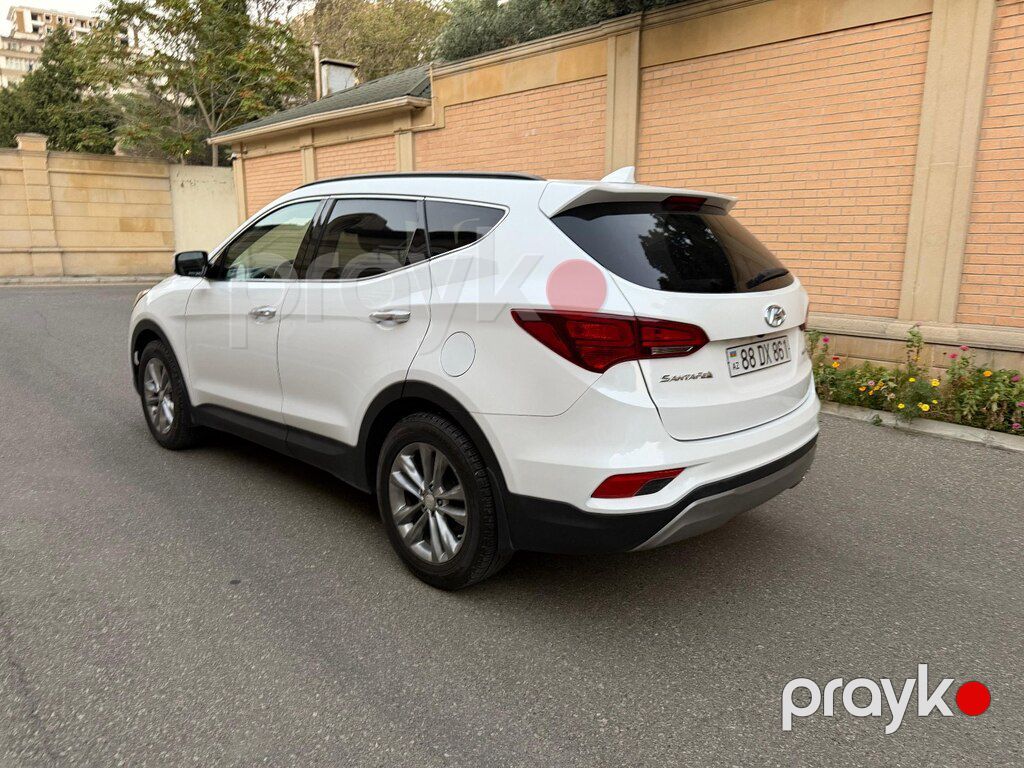 Hyundai Santa Fe, 2.0 L, 2017 il, 66 050 km — Avtomobillər, Bakı (12)