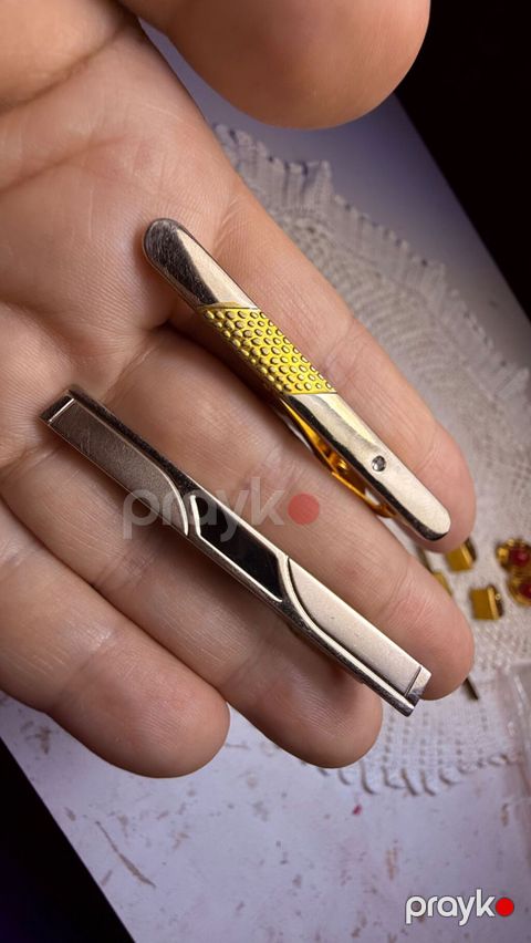 Başlıq / Заголовок: Orijinal vintage qalstuk sıxacları (Yaponiya) — Bakı