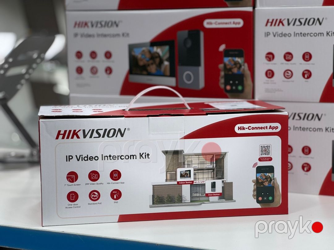 Hikvision IP Video Intercom Kit — Ağıllı ev və təhlükəsizlik, Bakı (2)