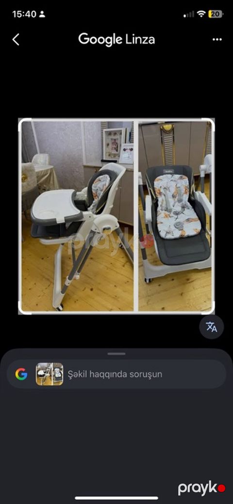 Kidilo çoxfunksiyalı Uşaq Yemək Stolu Yeni kimidi 2 toxunuşa — Bakı