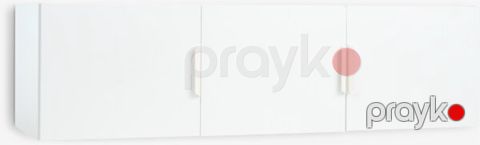 Şkaf Jysk Jenslev, DSP/melamin/plastik/HDF, ağ, 40x50x144 sm — Bakı