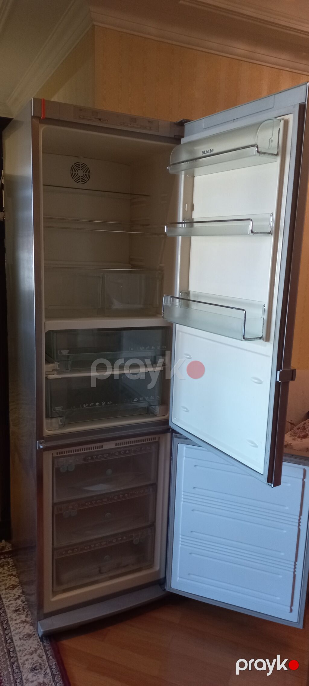 Miele paslanmayan polad soyuducu-donudurucu (alt kamera dondurucu) — Soyuducular, Bakı (2)