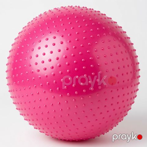 Fitnes topu 1001, çəhrayı, 65 sm — Bakı