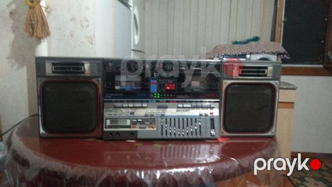 Sharp GF-800Z(D) portativ Hi-Fi komponent sistemi - İki kasetli — Bakı