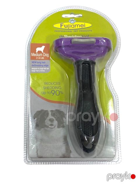 Furminator uzun tüklü itlər üçün K-522-5-23, bənövşəyi/qara, ölçü M — Bakı