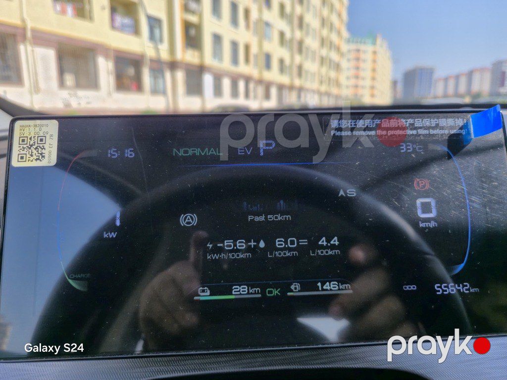 BYD Seal 05, 1.5 L, 15.87 kWh, 2025 il, 56 000 km — Avtomobillər, Sumqayıt (5)