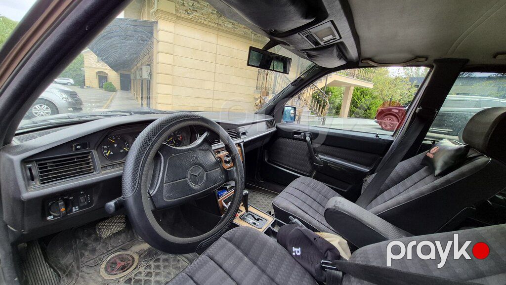Mercedes 190, 2.0 L, 1992 il, 487 658 km — Avtomobillər, Şamaxı (9)