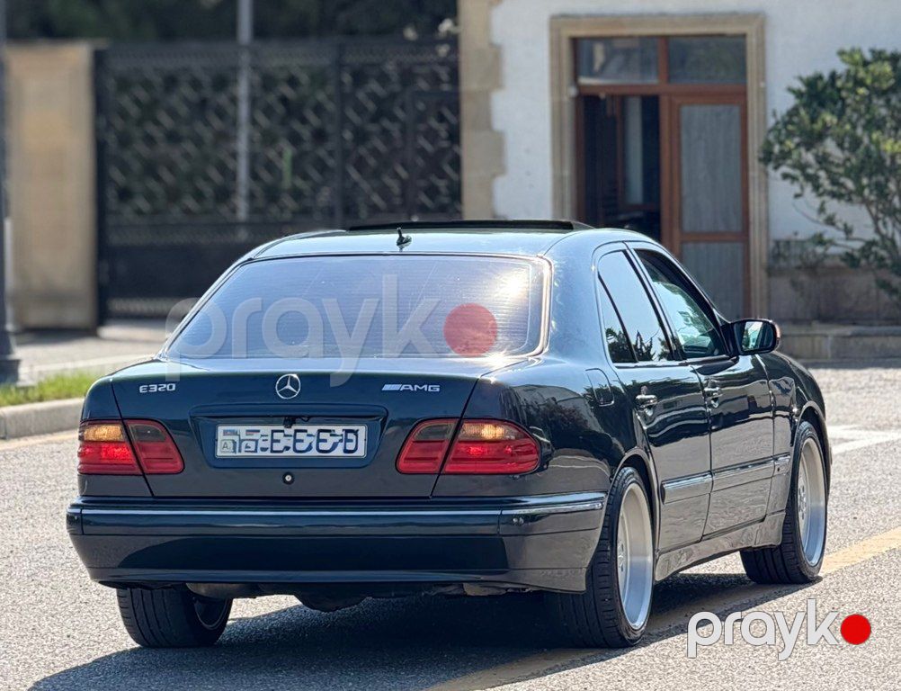 Mercedes E 320, 3.2 L, 2000 il, 327 000 km — Avtomobillər, Bakı (10)