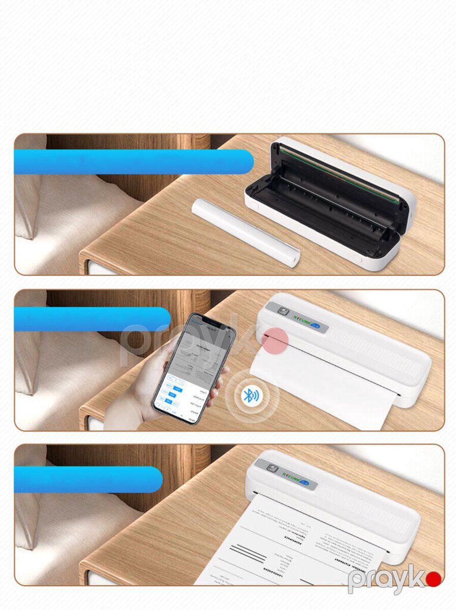 Termal printer "Netum A4" model XL-P801 — Ofis texnikası və istehlak malları, Bakı (5)