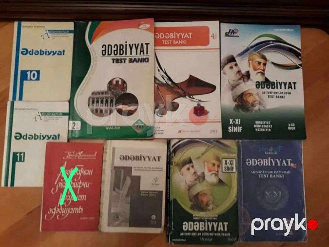 Dərsliklər Ədəbiyyat — Məktəb və təhsil malları, Bakı (5)