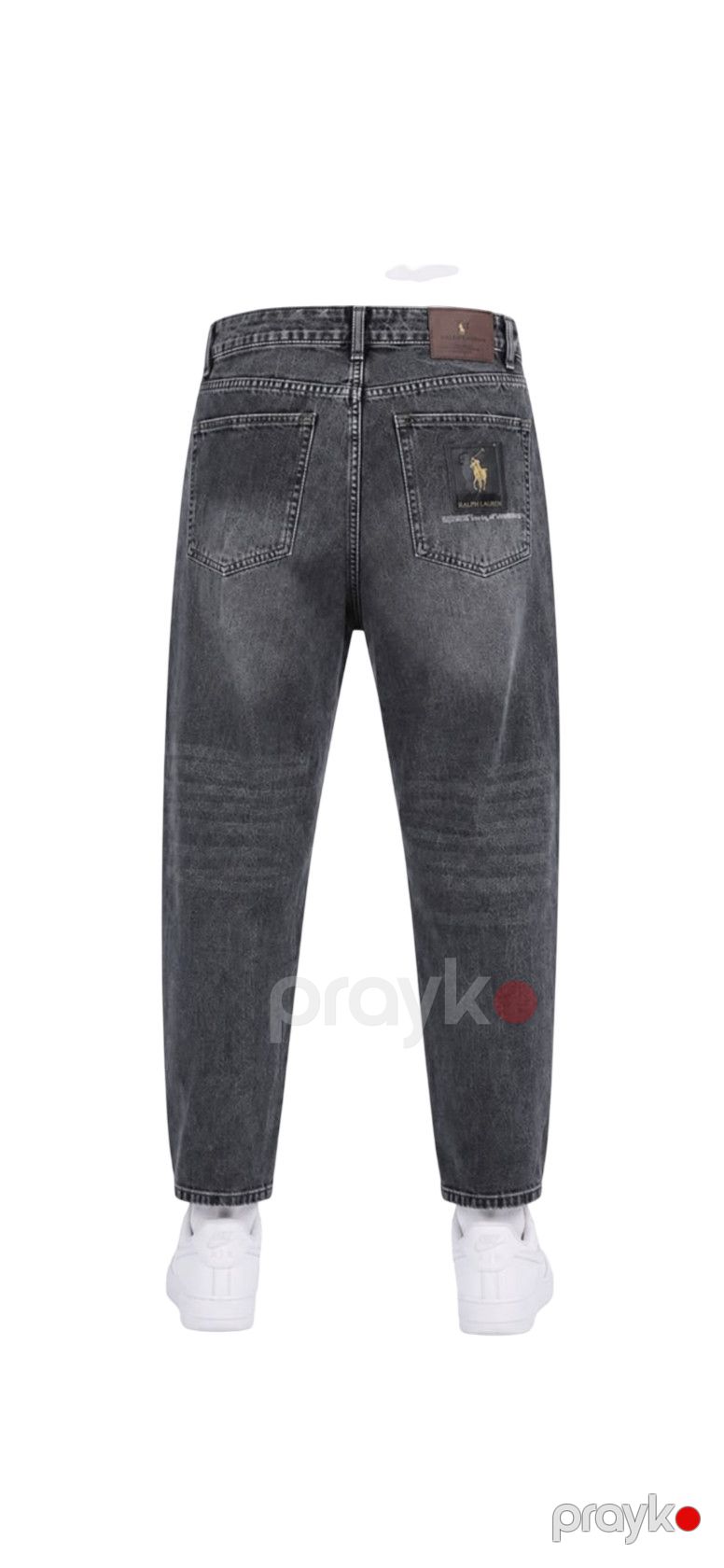 Regular cins kişilər üçün, tünd boz, pambıq, ölçü 30 — Mallar, Bakı (2)