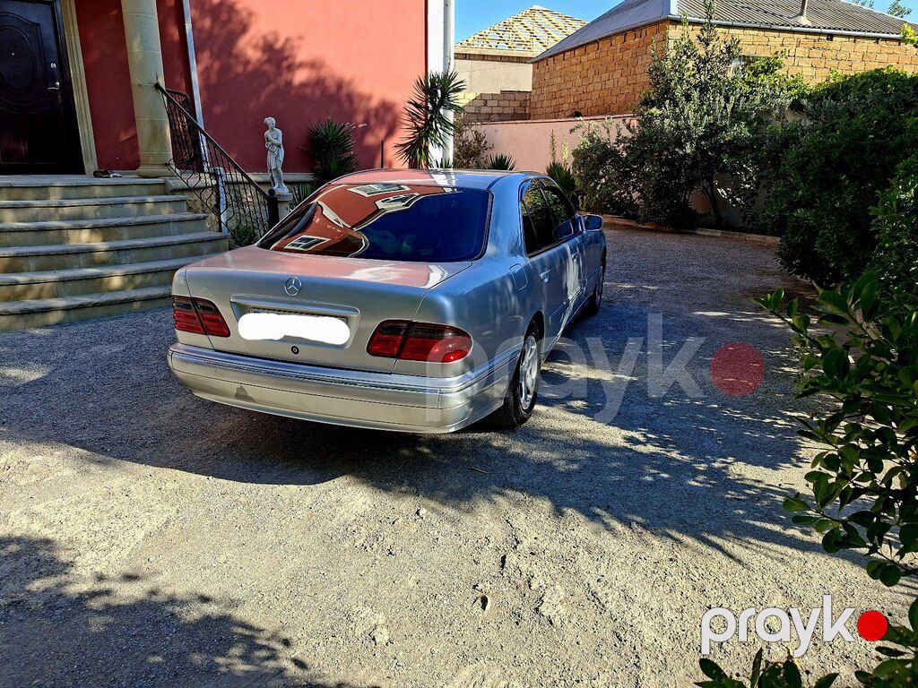Mercedes E 220, 2.2 L, 2000 il, 265 000 km — Avtomobillər, Bakı (3)