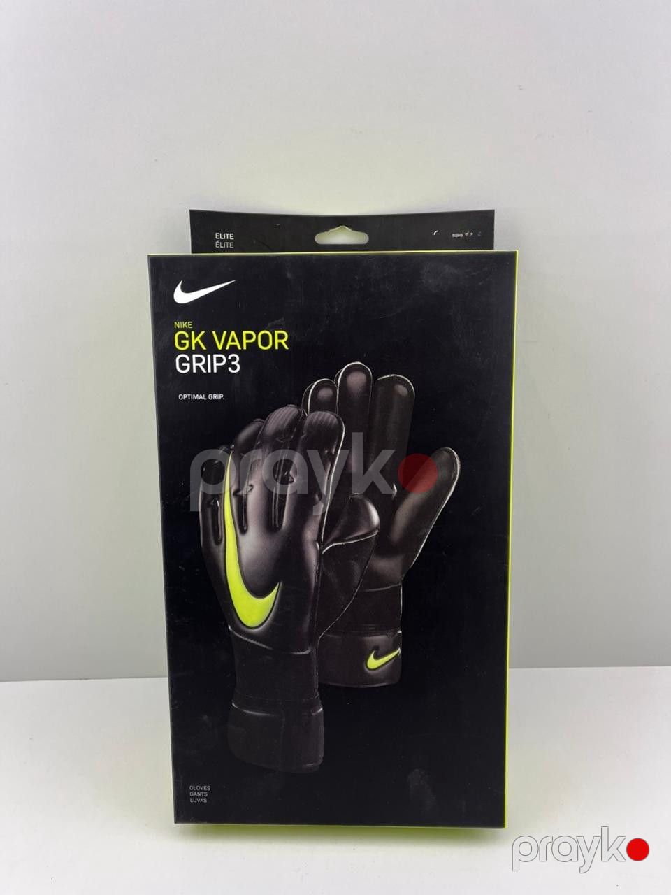 Qapıçı əlcəkləri Nike GK Vapor Grip 3, qara/sarı, ölçü 8 — Mallar, Bakı (2)