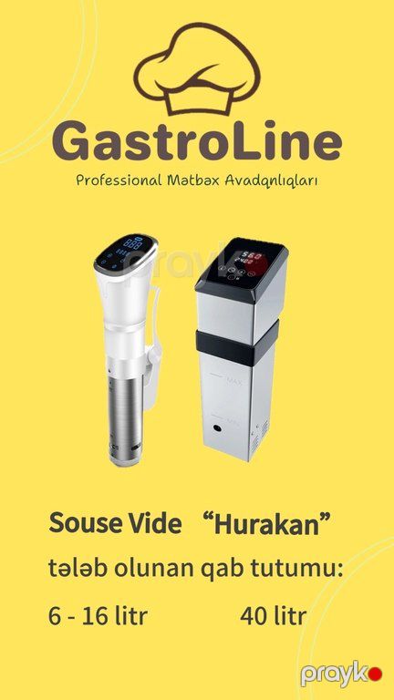 Sous Vide "Hurakan" — Bakı
