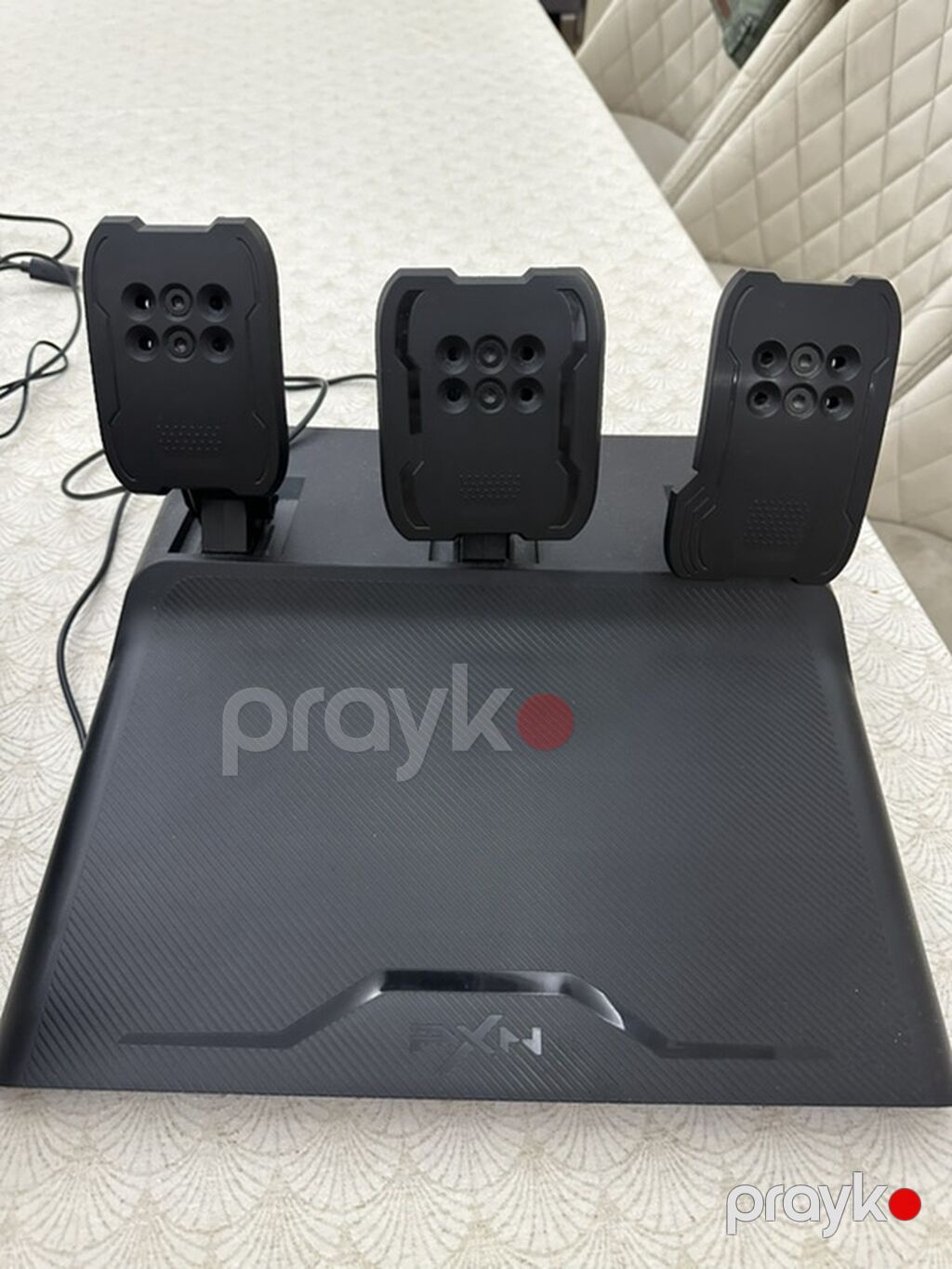 Satılır: PXN V99 dəsti (Force Feedback sükan, 3 pedalla blok və sürət — Aksesuarlar, Bakı (3)