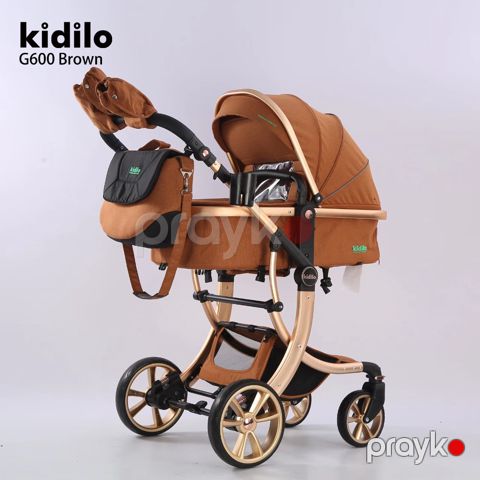 Uşaq arabası Kidilo G600 Brown — Bakı