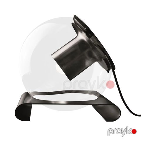 Masaüstü lampa Nora TB051 CH, metal/şüşə — Bakı