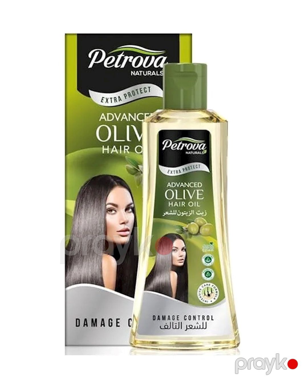 Saçlar üçün yağ Petrova Naturals Care Natural Advanced Damage Control Olive Hair Oil 200 ml — Mallar, Bakı (2)