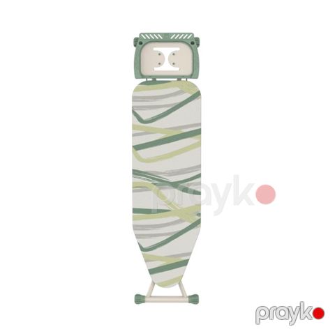 Ütü masası Perilla 15030, metal, 112x36x90 sm, yaşıl — Bakı