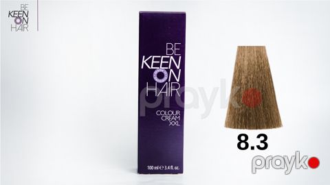 Krem-boya Keen 8.3 Золотистый блондин, 100 ml — Bakı