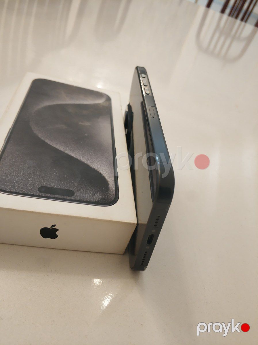 Apple iPhone 15 Pro Max Black Titanium 256GB/8GB — Smartfonlar, Gəncə (5)