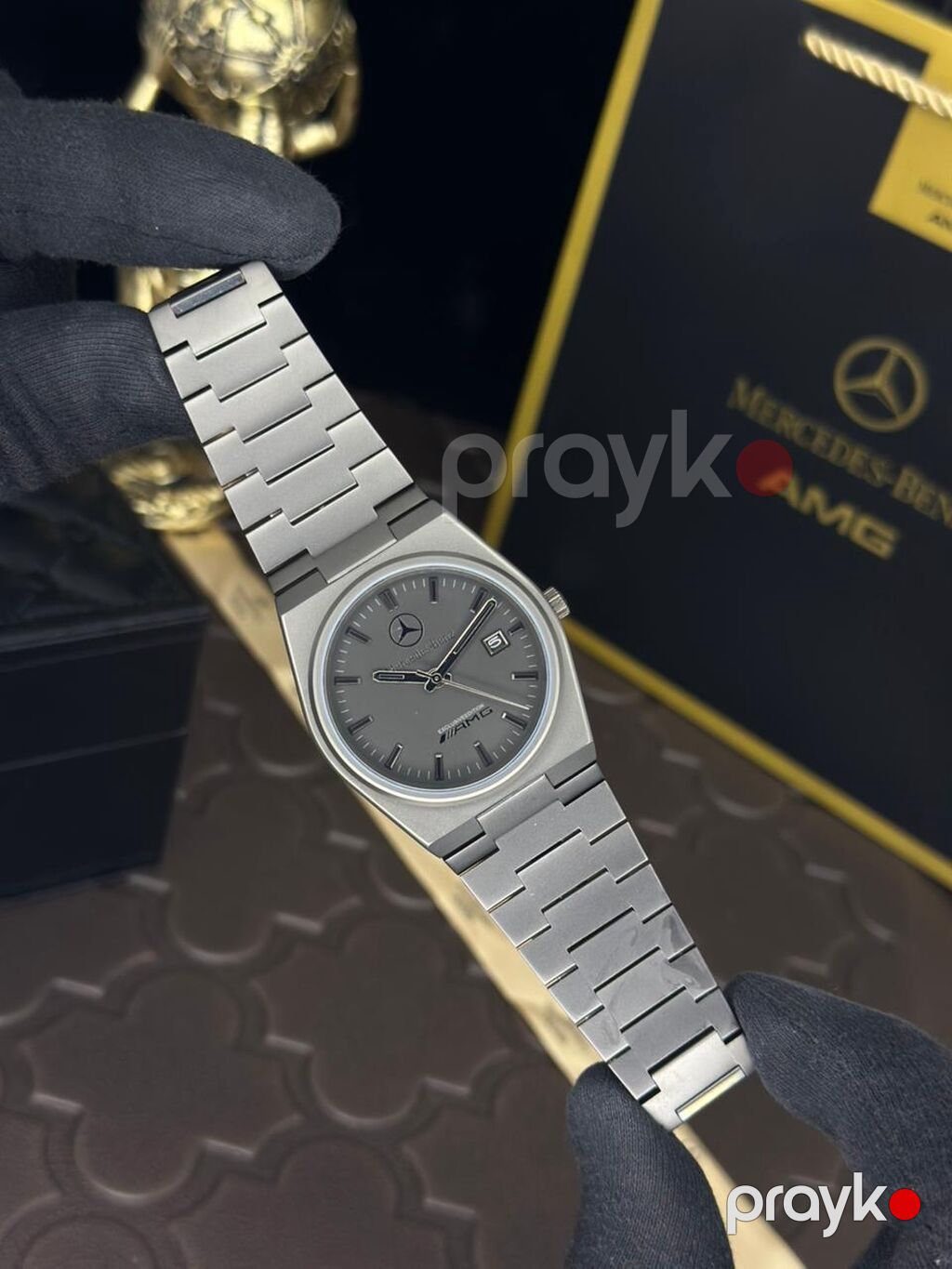 Yeni, Qol saatı, Mercedes-Benz, rəng - Göy — Qol saatları, Bakı (2)