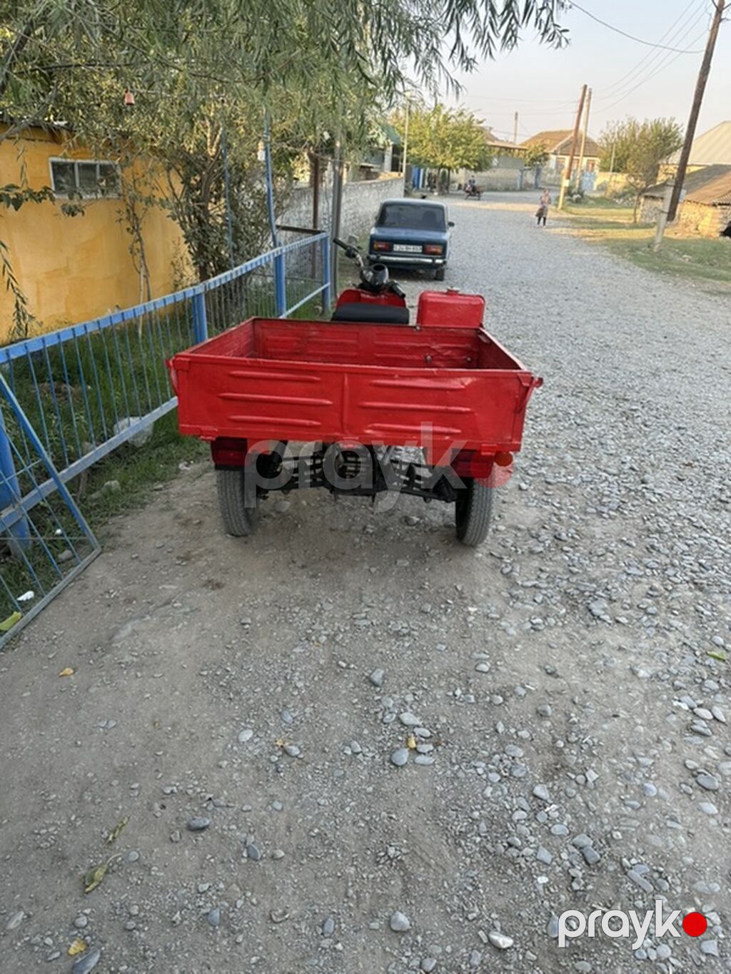 Yükdaşıma üçün 3 təkərli motorlu arxa qoşqulu transport — Qoşqular, Ağdaş (3)