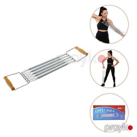 Yaylı sinə genişləndiricisi Chest Pull, gümüşü — Bakı