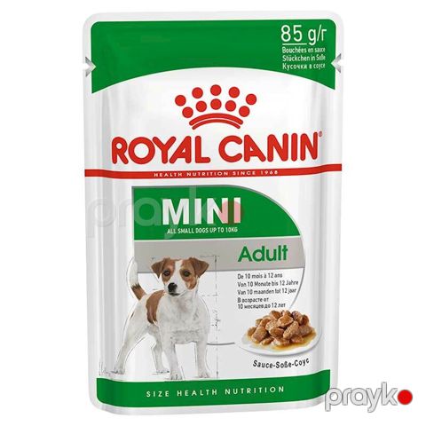 Nəm yem Royal Canin Mini Adult 10 aydan 12 yaşa qədər 85 q — Bakı